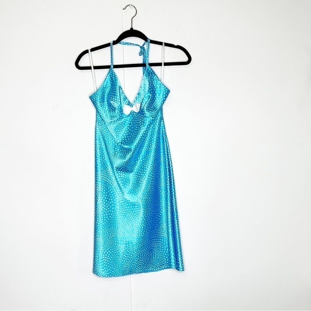 Jessica McClintock Gunne Sax Halter‎ Dress